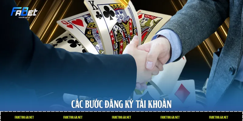Các bước đăng ký tài khoản